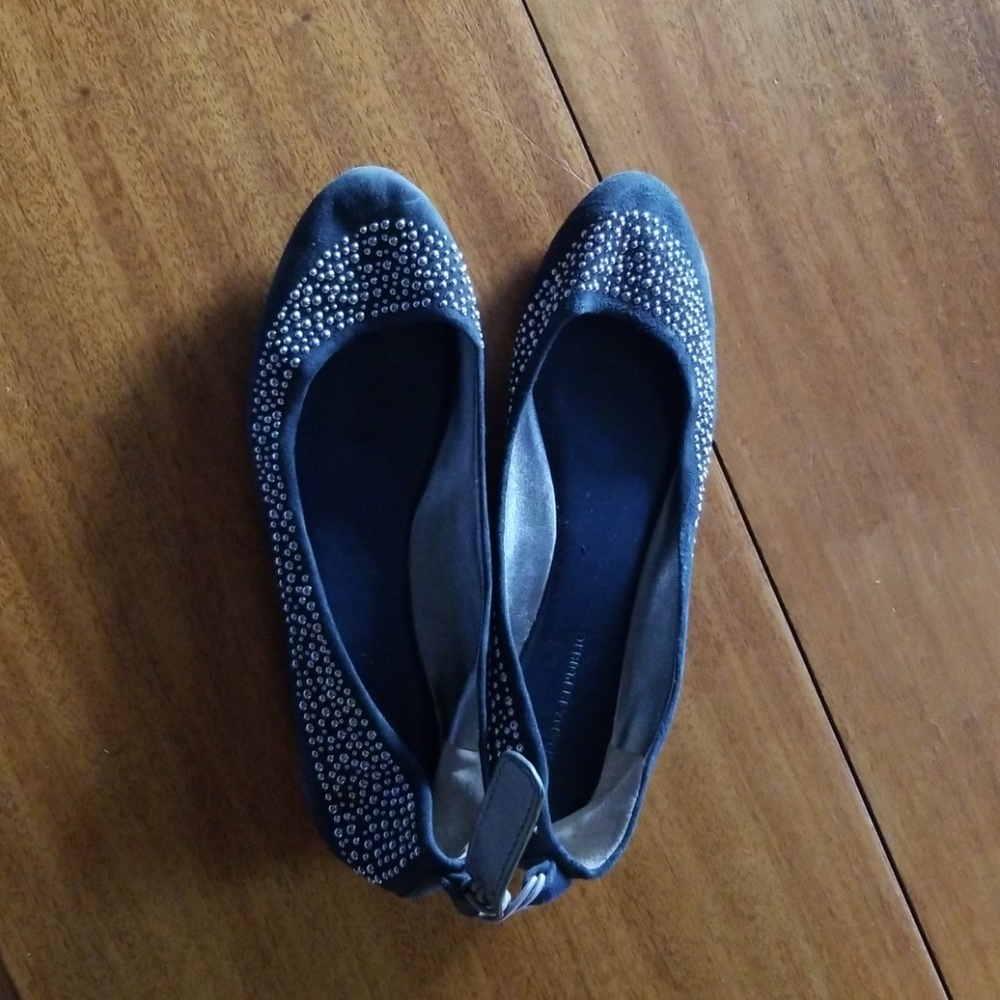 Navy Blue Flats